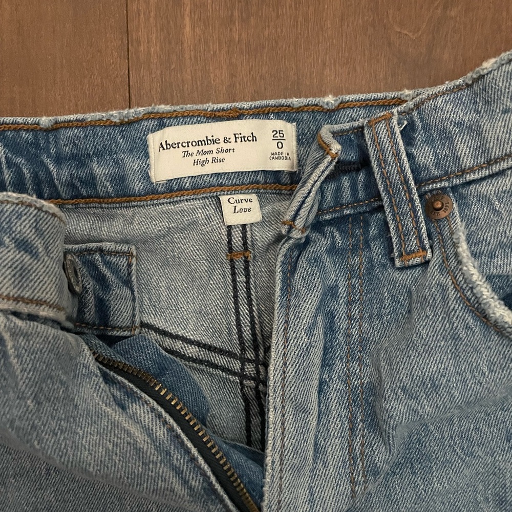 High Rise Mom Shorts - Picture 3 of 4